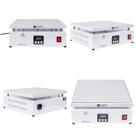 Платформа для предварительного подогрева Kingmax HOTB 30, для ремонта материнских плат, 30*30cm, 40 400°С, 1500W