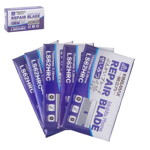 Лезо для видалення клею Kingmax LS62HRC, 5 шт
