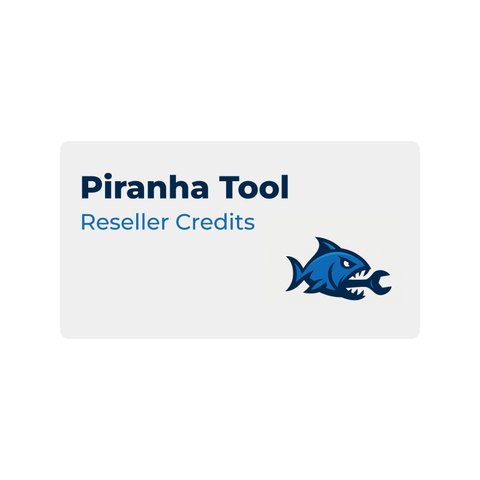 Серверные кредиты Piranha Tool для реселеров