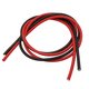 Провод в силиконовой изоляции 10AWG, 5,31 мм², 1 м, красный