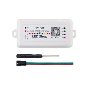Контроллер с Wi-Fi-управлением SP108E (RGB, 5-24 В) Контроллер с Wi-Fi-управлением SP108E (RGB, 5-24 В)