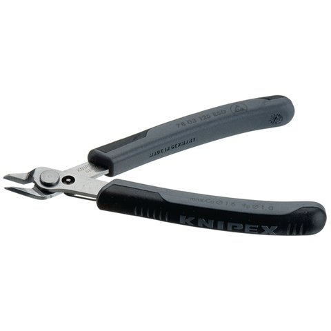 Кусачки Electronic Super Knips® KNIPEX 78 03 125 ESD