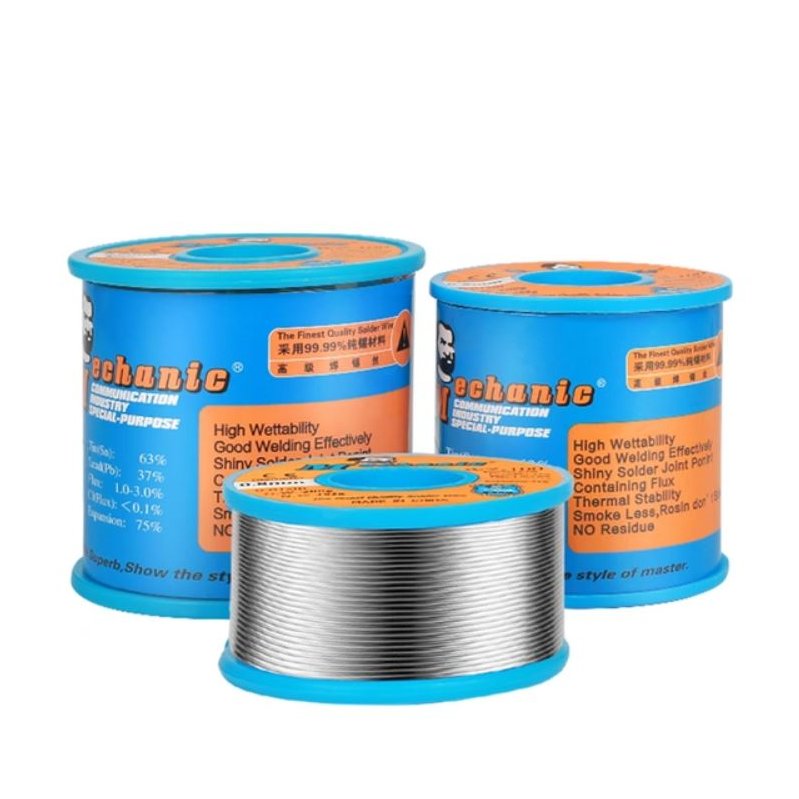 Припой Mechanic WZ-100 , Sn 63% , Pb 37%, флюс 1-3%, 1,0 мм, 200 г ...