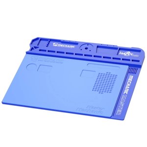 Коврик монтажный Mechanic iMat Air, для микроскопа, синий, серый